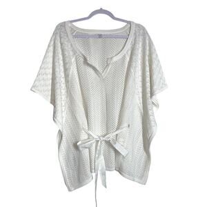 New York & Company Crochet Tunic sz. XL